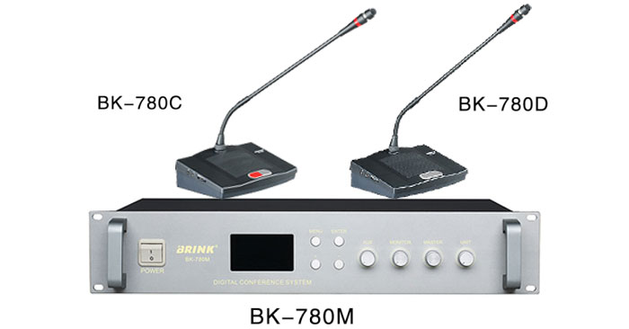 EKING(泓声)      BK-780M/C/D 专业自动跟踪视像会议系统（手拉手） 