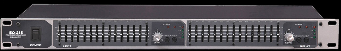 EKING(泓声音响)      SEQ-215  双15段均衡器