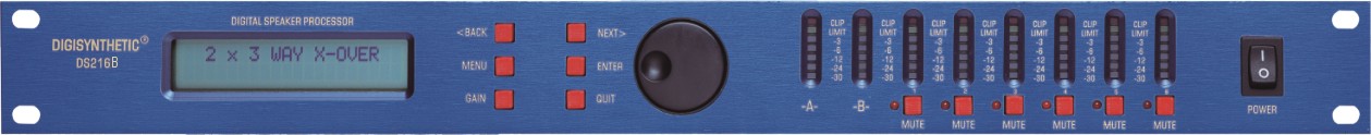 EKING(泓声音响)     DS216B/DS214B数字音频处理器
