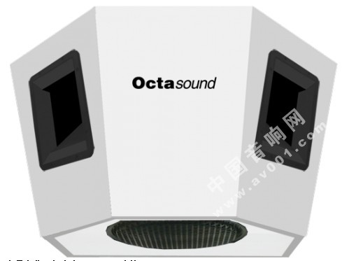 加拿大octasound品牌指向性180°X120°系列音箱SP-540A