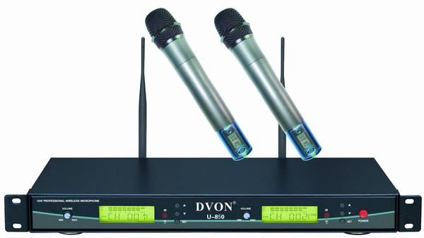 DVON       U-850预测式分集接收UHF无线麦克风